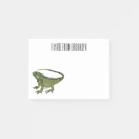 Iguana-Cartoon-Abbildung