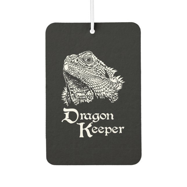 Iguana Drachenhalter Autolufterfrischer (Vorderseite)