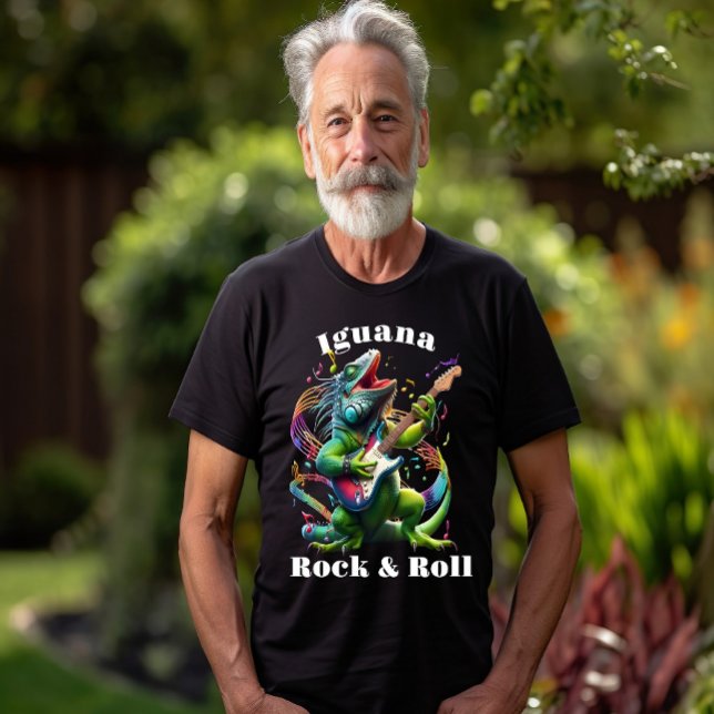 Iguana Dweller Rock & Roll T-Shirt (Von Creator hochgeladen)