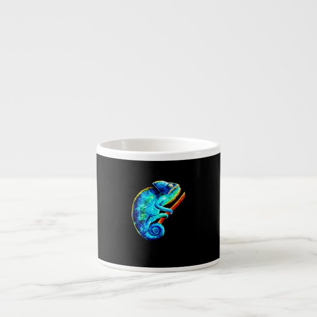 Iguana Facts Espressotasse (Vorderseite)