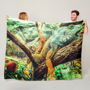 Iguana Fleecedecke