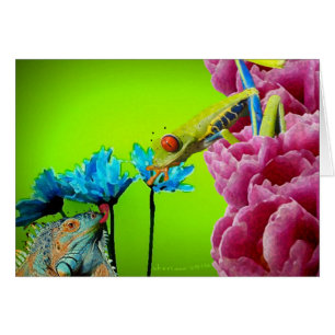 Iguana & Frog