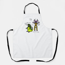 Iguana & Impala All-over Print-Schürze Schürze