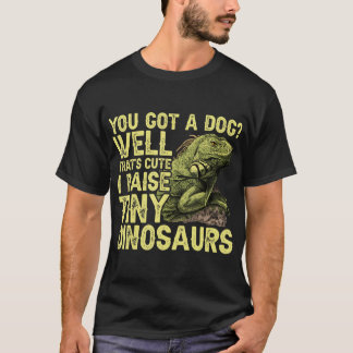 Iguana Jäger für Jungen Iguanas Iguana Lizard Männ T-Shirt