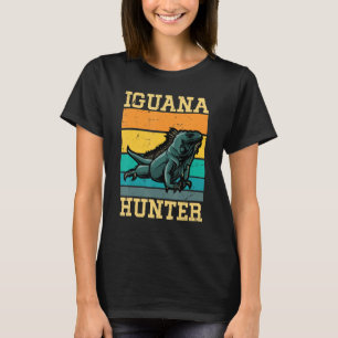 Iguana Jäger für Jungen Iguanas Iguana Lizard Männ T-Shirt