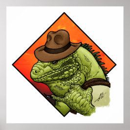 Iguana Jones Poster