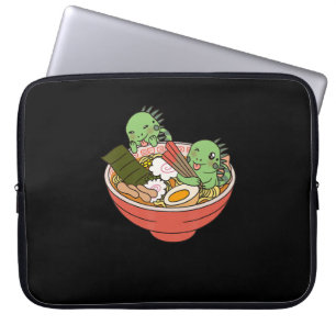 Iguana Kawaii Ramen Funny Pet Gift Laptopschutzhülle