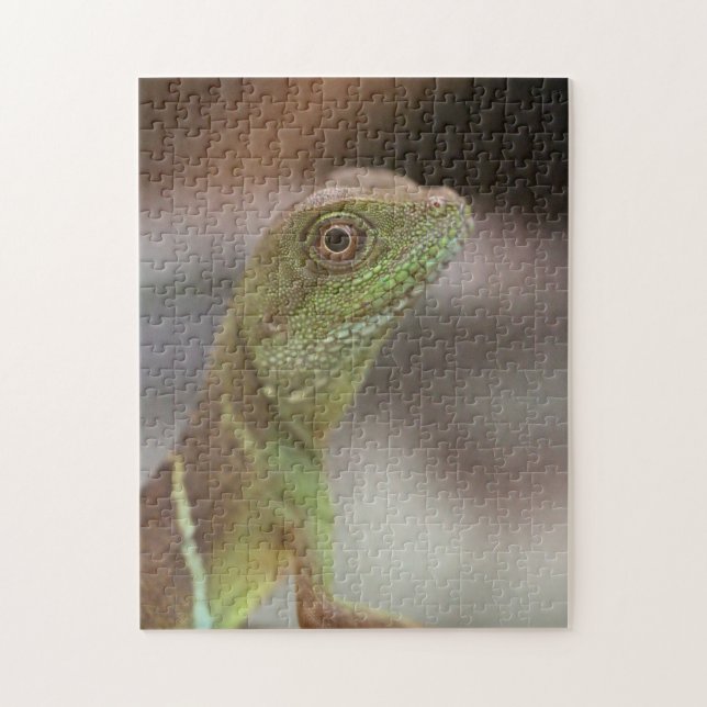 Iguana kiss puzzle (Vertikal)