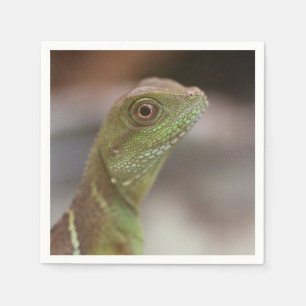 Iguana kiss serviette