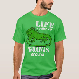 Iguana Lover Gift Pet Reptile Iguana T-Shirt