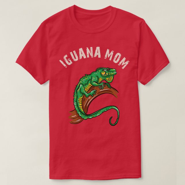 Iguana-Mama T-Shirt (Design vorne)