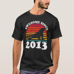 Iguana Phantastisch seit 2013 9. Geburtstag 9 Jahr T-Shirt