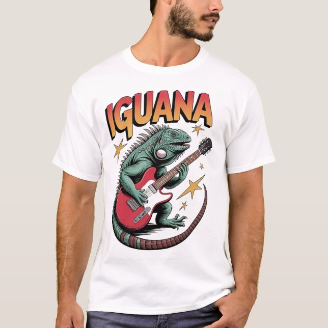 IGUANA ROCKSTAR T-Shirt (Vorderseite)