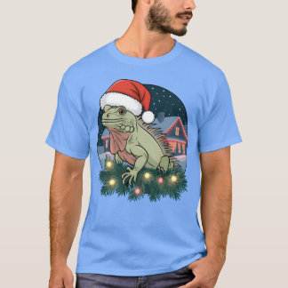 Iguana Weihnachtsjunge T-Shirt