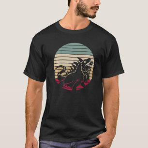 Iguana Wildlife Animal Pet Reptile Lizard Retro I T-Shirt