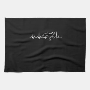 iguanas Herzschlag Geschirrtuch