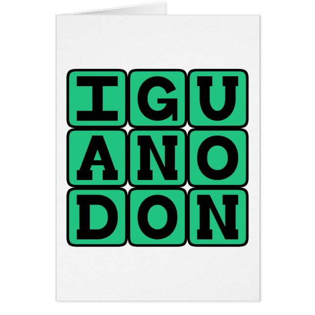 Iguanodon, Ornithopod Dinosaurier (Vorne)