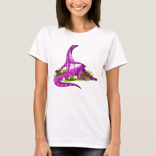 Iguanodon zeigt ihre natürliche Schönheit. T-Shirt (Vorderseite)