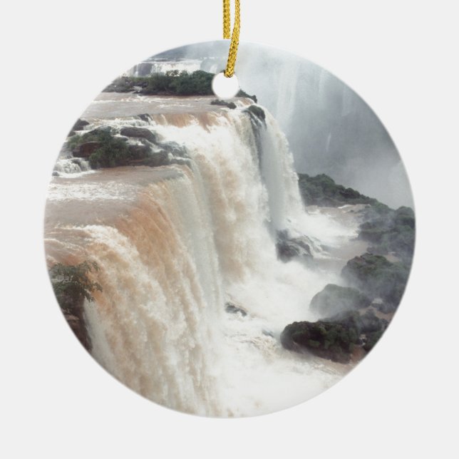 iguazu Fall Brazill Keramik Ornament (Vorne)