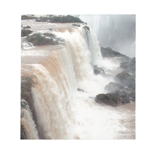 iguazu Fall Brazill Notizblock (Vorderseite)