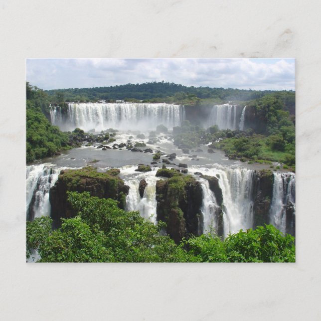 Iguazu Fall Postkarte (Vorderseite)