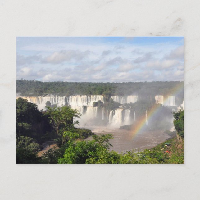 Iguazu Falls 8 Postkarte (Vorderseite)