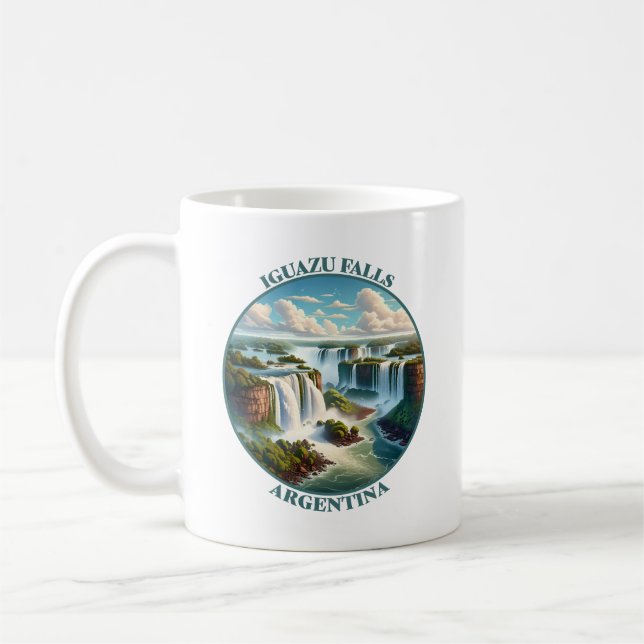 Iguazu Falls Argentina Kaffeetasse (Links)
