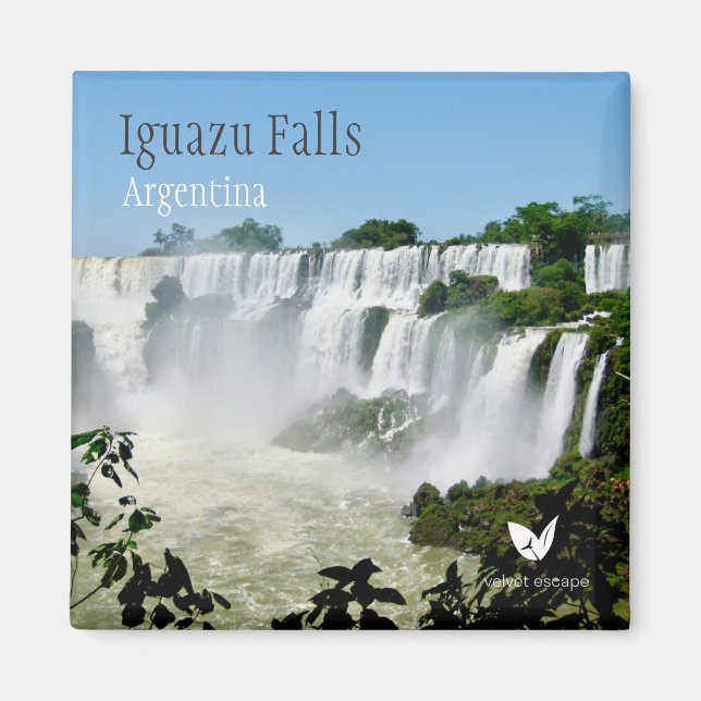 Iguazu Falls Argentina - magnet by Velvet Escape (Vorne)