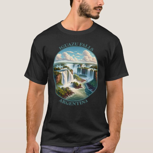 Iguazu Falls Argentina T-Shirt (Vorderseite)