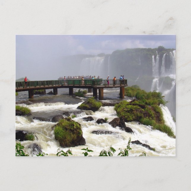 Iguazu Falls, Brasilien Postkarte (Vorderseite)