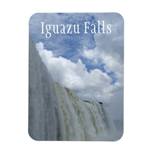 Iguazu Falls, Iguazu River, Argentinien, Brasilien Magnet (Vertikal)