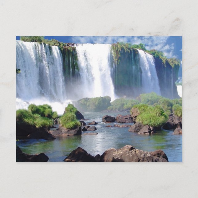 Iguazu Falls Postkarte (Vorderseite)