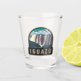 Iguazu Nationalpark Argentinien Vintage Kunst, Dic Schnapsglas