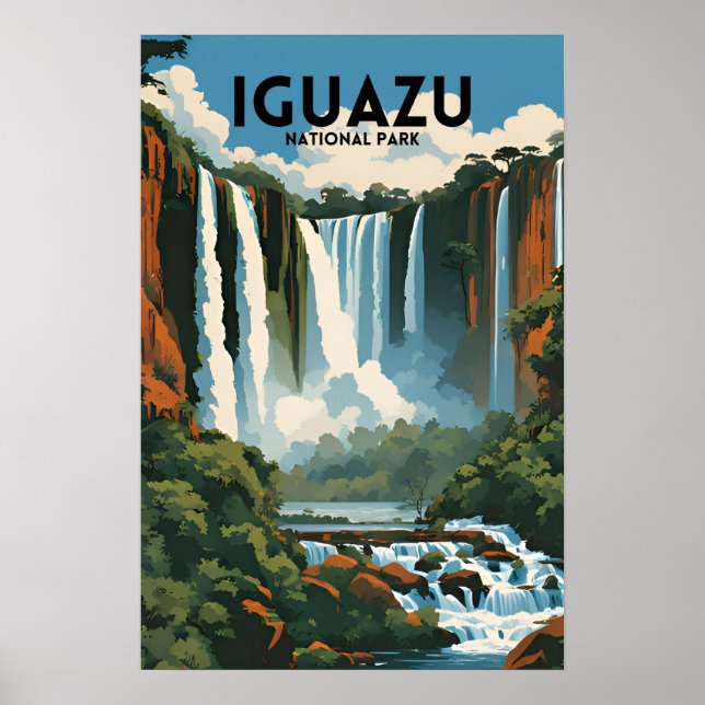 Iguazu-Nationalpark Poster (Vorne)