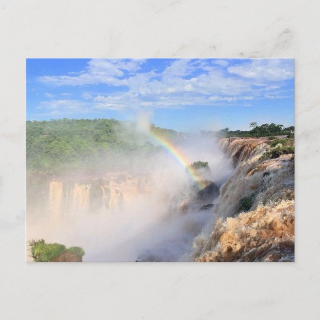 iguazu rainbow postkarte (Vorderseite)