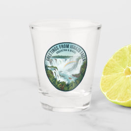 Iguazu-Wasserfälle Argentinien & Brasilien Schnapsglas