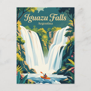 Iguazu-Wasserfälle Argentinien Postkarte
