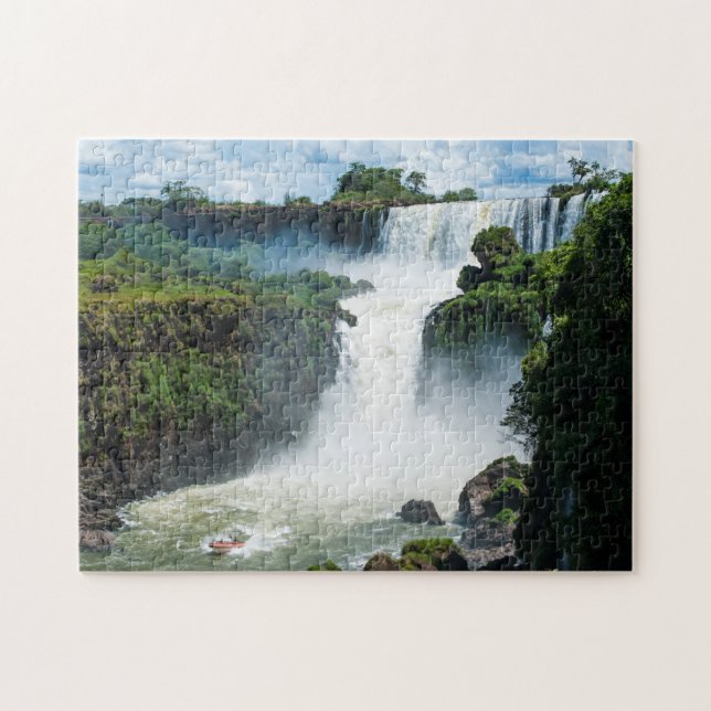 Iguazu-Wasserfälle von Dschungel Puzzle (Horizontal)