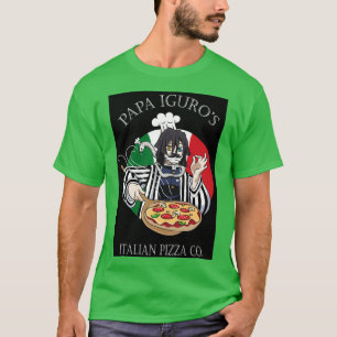 Iguro Obanai Serpent Pillar Papa Iguros Pizza T-Shirt