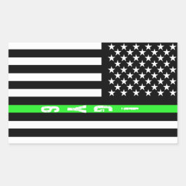 IGY6 Edition  Rechteckiger Aufkleber