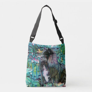 IHANA Finnische Lapphund Lappy Tasche oder Kreuz