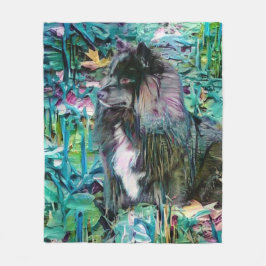 IHANA Finnischer Lapphund Lappy Fleece Decke