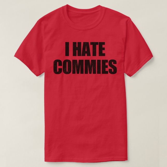 IHateCommies TShirt 1 (Design vorne)