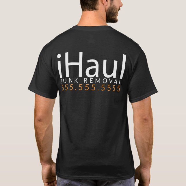 iHaul. Abfall-Schlepper. Kram-Abbau-ShirtPromo T-Shirt (Rückseite)