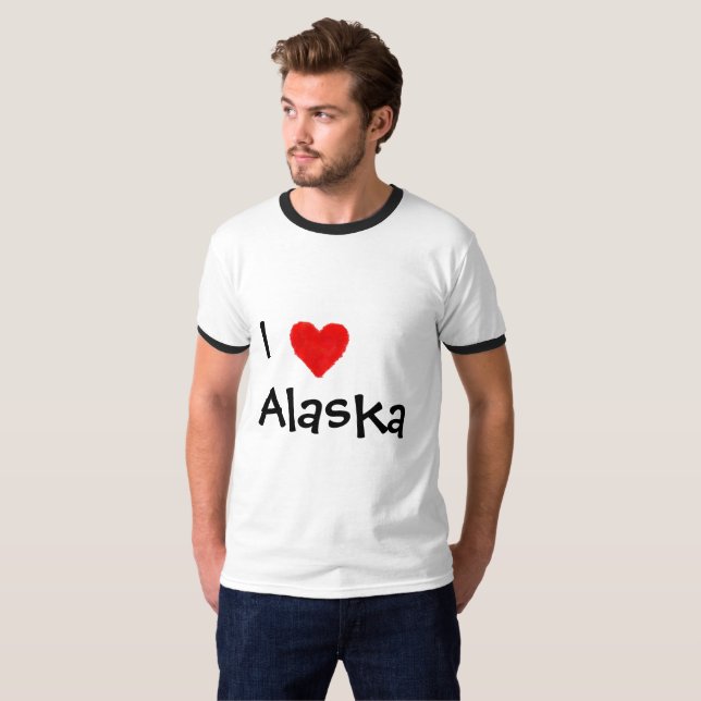 Iheart Alaska T-Shirt (Vorne ganz)