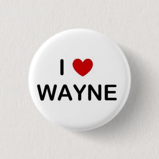 IHEARTWAYNE BUTTON (Vorderseite)