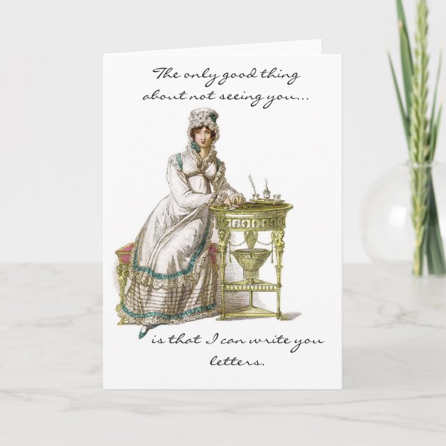 Ihnen Briefe schreiben Karte (Vorderseite)