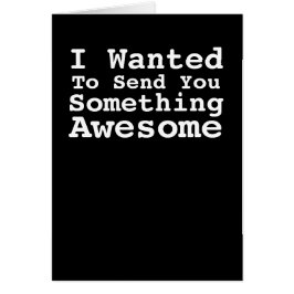 Ihnen etwas Phantastisches schicken