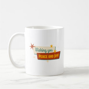 Ihnen Frieden und Freude wünschen Kaffeetasse