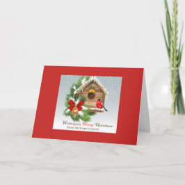 Ihnen frohen Weihnachten wünschen!